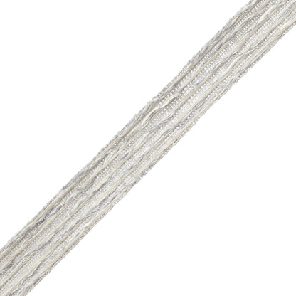 Steppe Heathered Braid Trim by Samuel & Sons in Ice