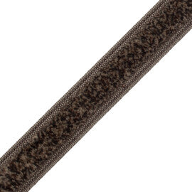 Strata Marabout Trim by Samuel & Sons in Slate