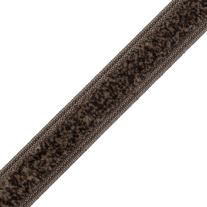 Strata Marabout Trim by Samuel & Sons in Slate