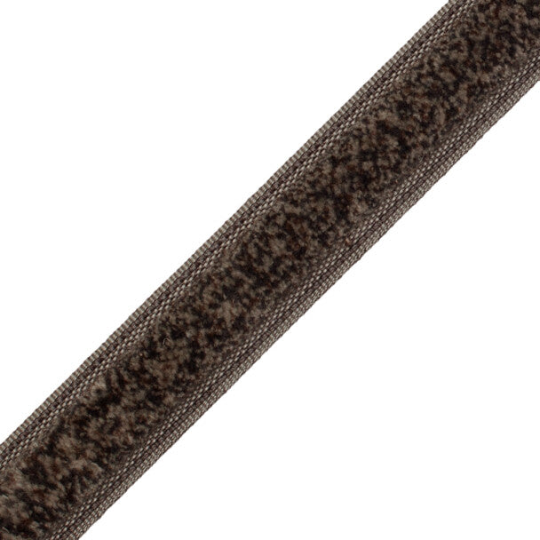 Strata Marabout Trim by Samuel & Sons in Slate