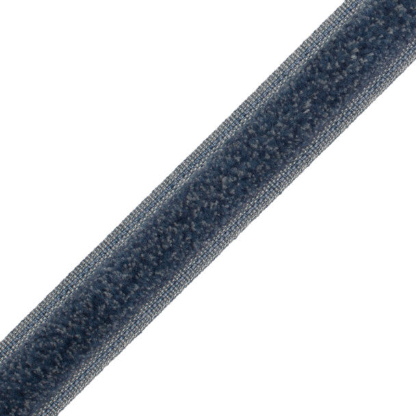 Strata Marabout Trim by Samuel & Sons in Denim