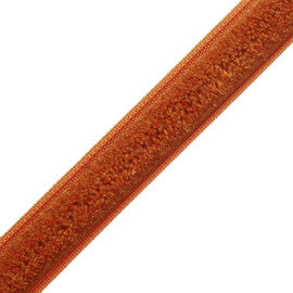 Strata Marabout Trim by Samuel & Sons in Tangerine