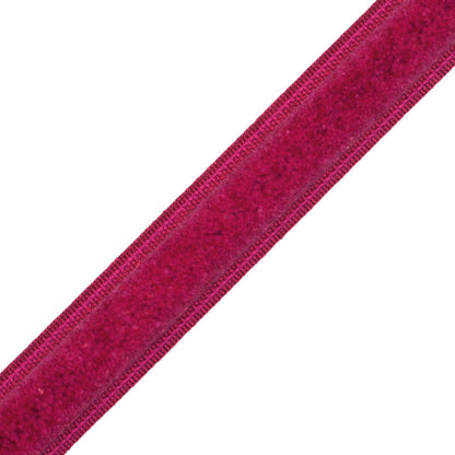 Strata Marabout Trim by Samuel & Sons in Fuchsia