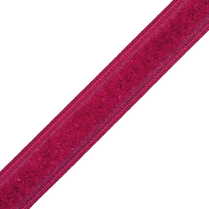 Strata Marabout Trim by Samuel & Sons in Fuchsia