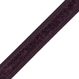 Strata Marabout Trim by Samuel & Sons in Plum