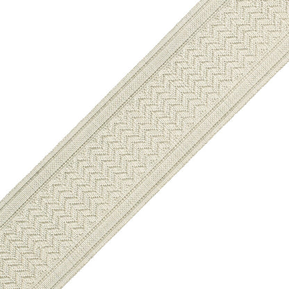 Strata Chevron Border Trim by Samuel & Sons in Oatmeal
