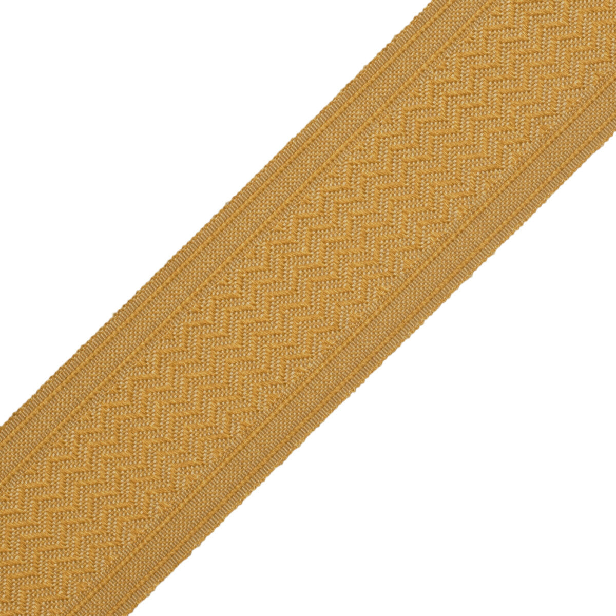 Strata Chevron Border Trim by Samuel & Sons in Jasmine