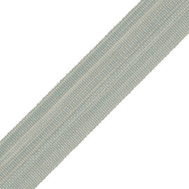 Strata Strie Border Trim by Samuel & Sons in Sea Glass