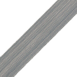 Strata Strie Border Trim by Samuel & Sons in Ocean