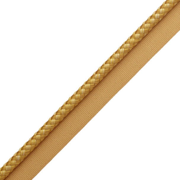 1/4" (6 Mm) Strata Cord With Tape Trim by Samuel & Sons in Jasmine