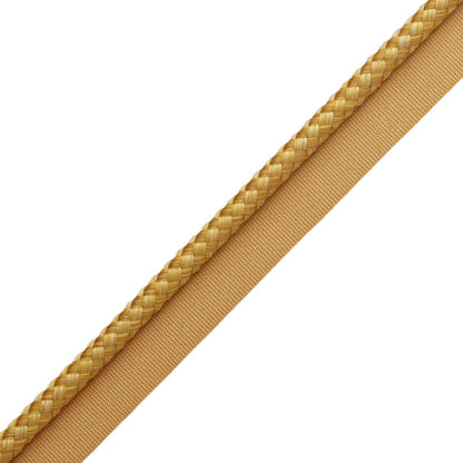 1/4" (6 Mm) Strata Cord With Tape Trim by Samuel & Sons in Jasmine