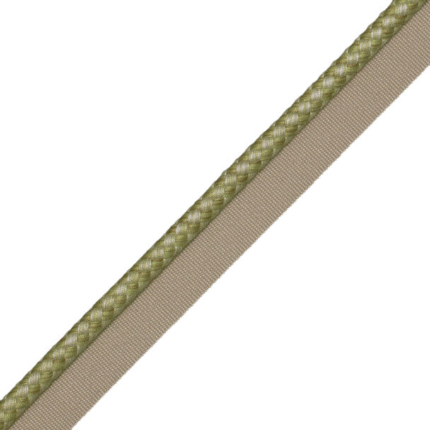1/4" (6 Mm) Strata Cord With Tape Trim by Samuel & Sons in Pear