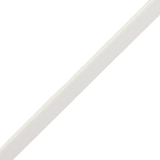 1/8" (3 Mm) Strata Cord With Tape Trim by Samuel & Sons in Ivory