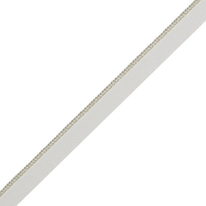 1/8" (3 Mm) Strata Cord With Tape Trim by Samuel & Sons in Bisque