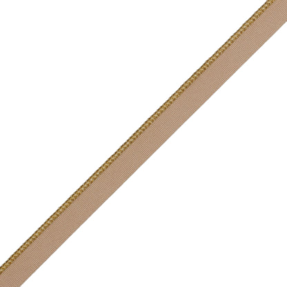 1/8" (3 Mm) Strata Cord With Tape Trim by Samuel & Sons in Honey