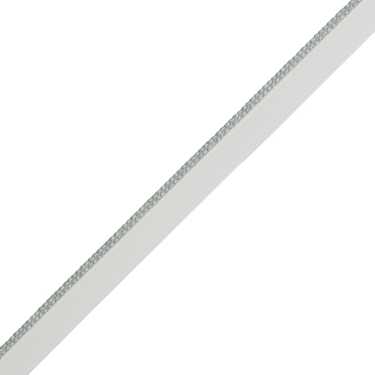 1/8" (3 Mm) Strata Cord With Tape Trim by Samuel & Sons in Sea Glass