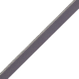 1/8" (3 Mm) Strata Cord With Tape Trim by Samuel & Sons in Ocean