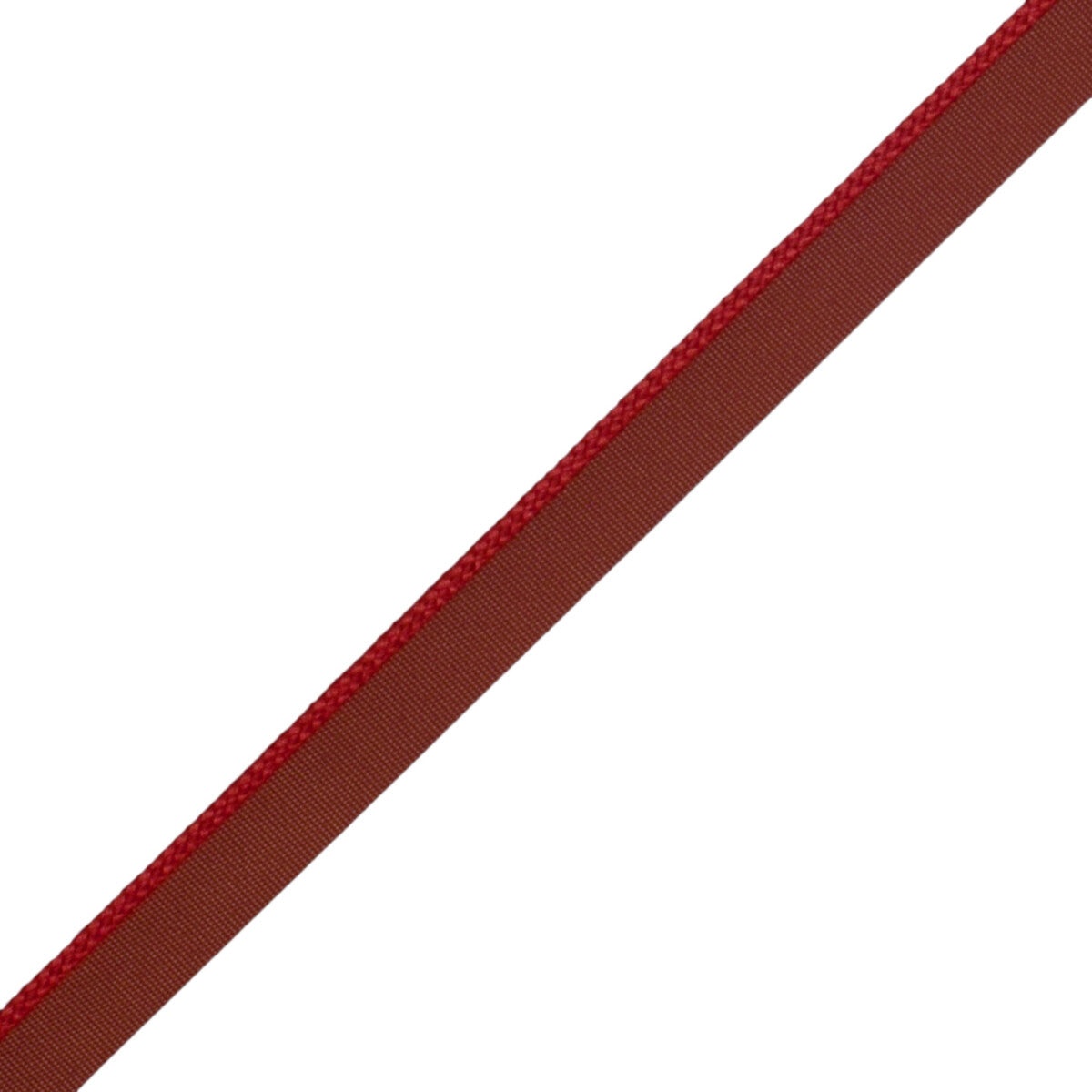 1/8" (3 Mm) Strata Cord With Tape Trim by Samuel & Sons in Currant