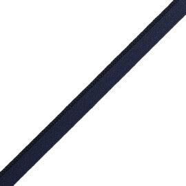 1/8" (3 Mm) Strata Cord With Tape Trim by Samuel & Sons in Navy