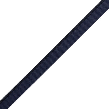 1/8" (3 Mm) Strata Cord With Tape Trim by Samuel & Sons in Navy