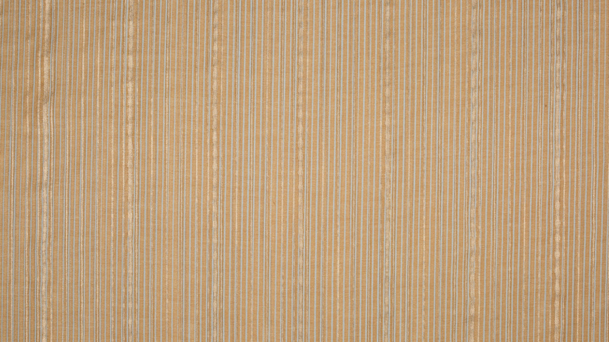 Malmaison Blue & gold stripes on rembrandt rust
