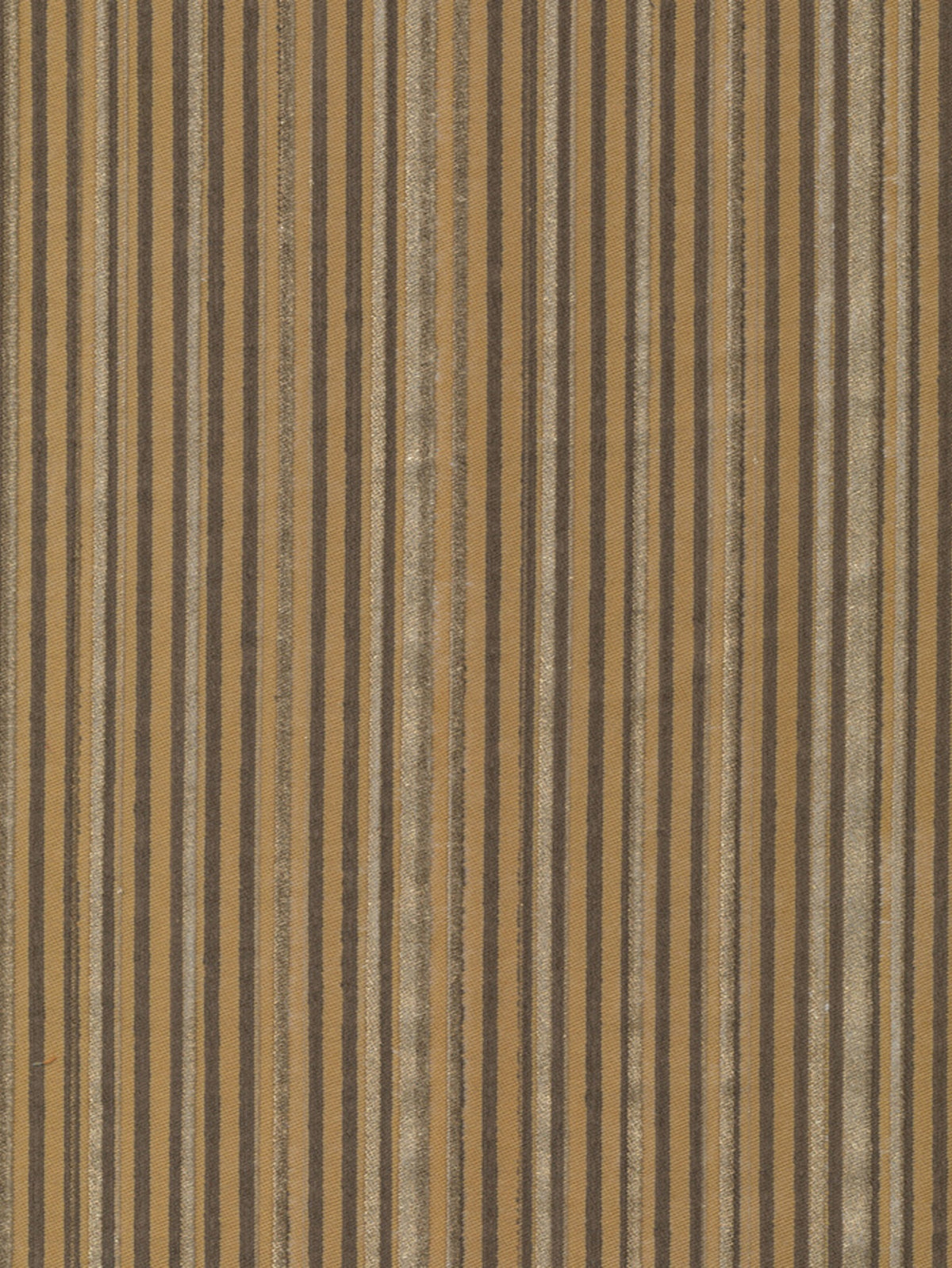 Malmaison Dark brown & gold stripes on camel