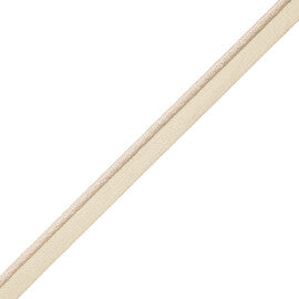 1/8" (4 Mm) Harbour Cord With Tape Trim by Samuel & Sons in Sand Dune