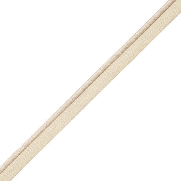 1/8" (4 Mm) Harbour Cord With Tape Trim by Samuel & Sons in Sand Dune