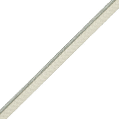 1/8" (4 Mm) Harbour Cord With Tape Trim by Samuel & Sons in Sea Crest