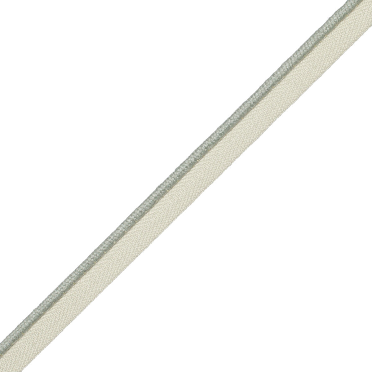 1/8" (4 Mm) Harbour Cord With Tape Trim by Samuel & Sons in Sea Crest
