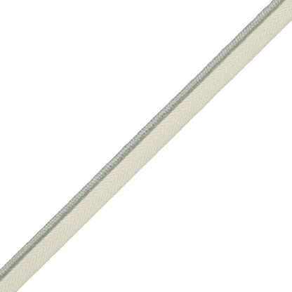 1/8" (4 Mm) Harbour Cord With Tape Trim by Samuel & Sons in Sea Crest