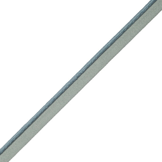 1/8" (4 Mm) Harbour Cord With Tape Trim by Samuel & Sons in Aqua
