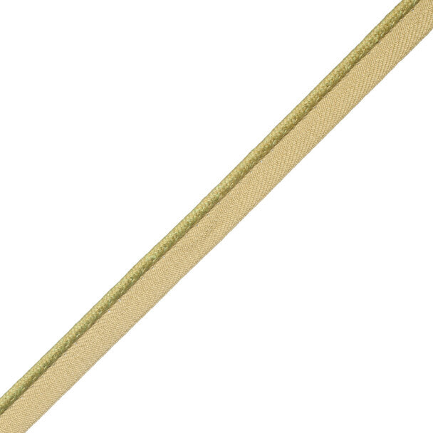 1/8" (4 Mm) Harbour Cord With Tape Trim by Samuel & Sons in Kelp