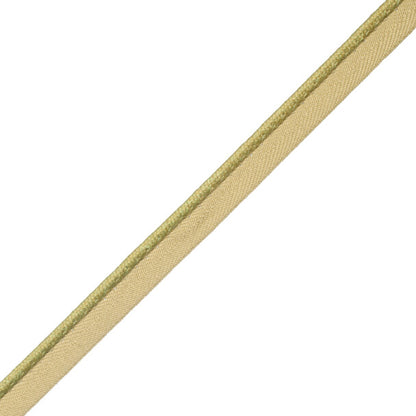 1/8" (4 Mm) Harbour Cord With Tape Trim by Samuel & Sons in Kelp