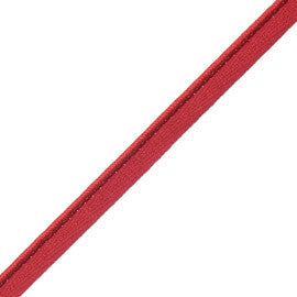 1/8" (4 Mm) Harbour Cord With Tape Trim by Samuel & Sons in Lobster