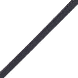 1/8" (4 Mm) Harbour Cord With Tape Trim by Samuel & Sons in Ebony