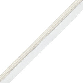 3/8" (10 Mm) Harbour Cord With Tape Trim by Samuel & Sons in Sail