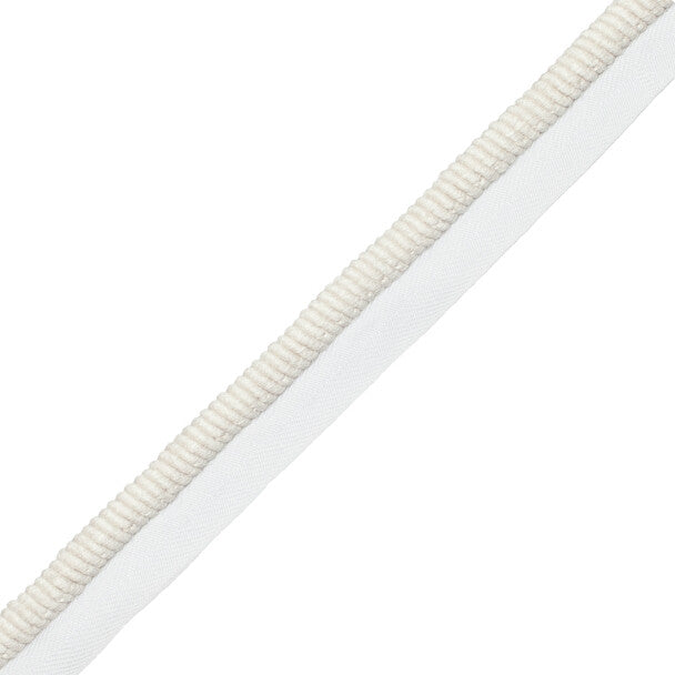 3/8" (10 Mm) Harbour Cord With Tape Trim by Samuel & Sons in Sail