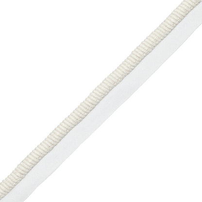 3/8" (10 Mm) Harbour Cord With Tape Trim by Samuel & Sons in Sail