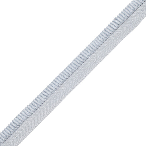 3/8" (10 Mm) Harbour Cord With Tape Trim by Samuel & Sons in Sky