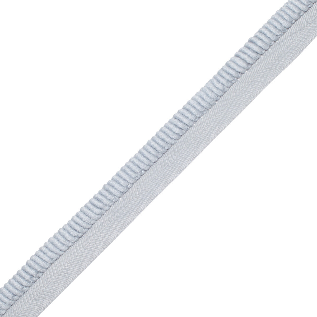 3/8" (10 Mm) Harbour Cord With Tape Trim by Samuel & Sons in Sky