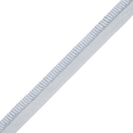 3/8" (10 Mm) Harbour Cord With Tape Trim by Samuel & Sons in Sky