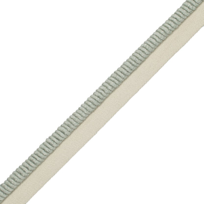 3/8" (10 Mm) Harbour Cord With Tape Trim by Samuel & Sons in Sea Crest