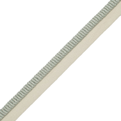 3/8" (10 Mm) Harbour Cord With Tape Trim by Samuel & Sons in Sea Crest