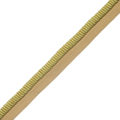 3/8" (10 Mm) Harbour Cord With Tape Trim by Samuel & Sons in Kelp
