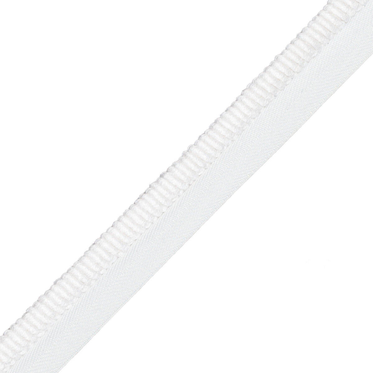3/8" (10 Mm) Harbour Cord With Tape Trim by Samuel & Sons in Cloud