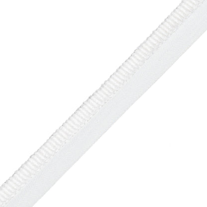 3/8" (10 Mm) Harbour Cord With Tape Trim by Samuel & Sons in Cloud
