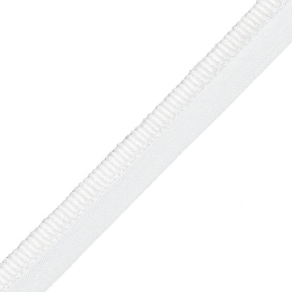 3/8" (10 Mm) Harbour Cord With Tape Trim by Samuel & Sons in Cloud