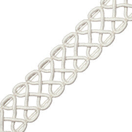 Harbour Serpentine Braid Trim by Samuel & Sons in Sail