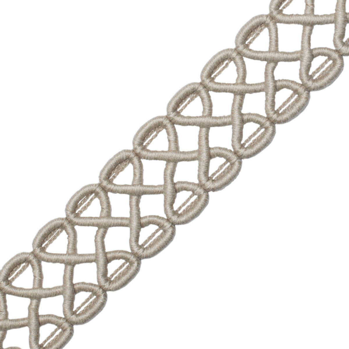 Harbour Serpentine Braid Trim by Samuel & Sons in Flax